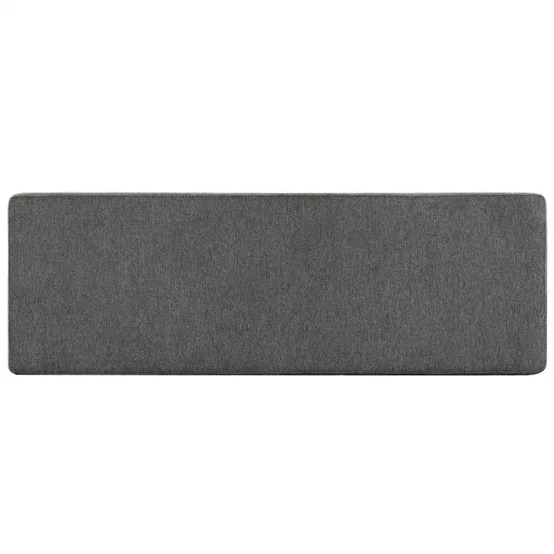 Banc en lin et métal